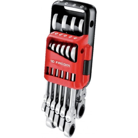 CLES MIXTES A CLIQUET ARTICULE 8-19MM JEU 10