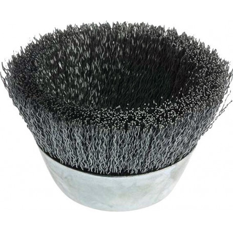 BROSSE MEULEUSE METAL AXE 14MM D80 S/CARTE