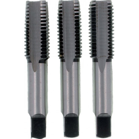 JEU DE 3 TARAUDS A MAIN 10X150 HSS BLISTER
