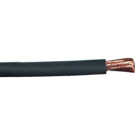 CABLE BATTERIE SOUDURE 25mm² NOIR