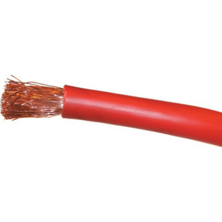 Cable de batterie 50mm² Rouge