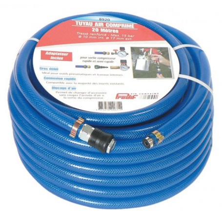 TUYAU CAOUTCHOUC 10X17 LG20M 15B RACC.RAPIDE