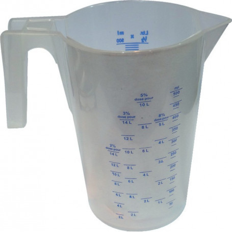 MESURE TRANSLUCIDE 0,5L DOUBLE GRADUATION
