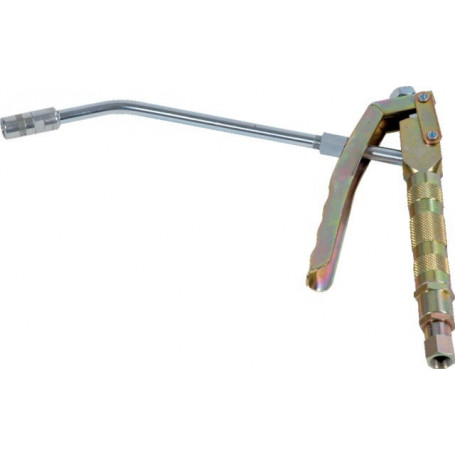 PISTOLET A GRAISSE AVEC TUYAU RIGIDE 4 MORS MECLUBE