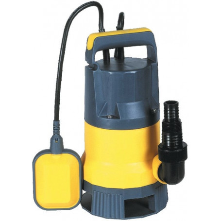 POMPE VIDE-CAVE EAUX CHARG. 400W AV FLOTTEUR