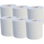 LOT 6 BOBINES OUATE BLANC ECO 450 19,5x30x6