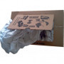 CHIFFON COTON BLANC CARTON DE 10 KG