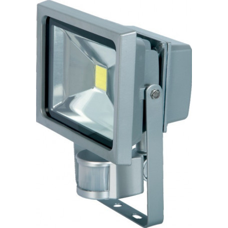 PROJECTEUR ALU LED 220V 20W 1440 LMS DETEC. GRIS