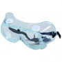 LUNETTES MASQUE PVC SOUPLE VERRE INCOLORE PROTECTION CHIMIQUE