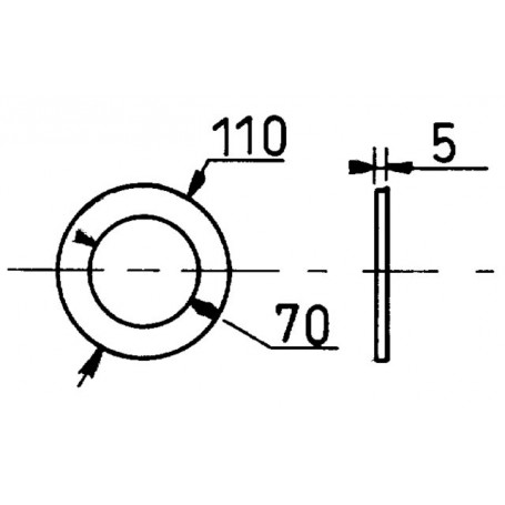 JOINT P.C.A.110X70X4 F380665 RENSON