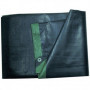 BACHE ULTRA LOURDE BLEU/VERT 240GR/M2 5X8 M