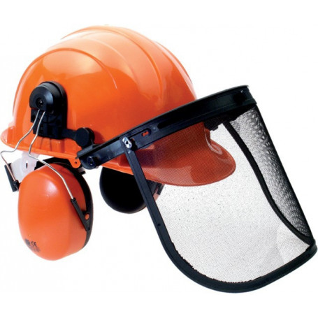 CASQUE COMPLET AVEC ANTI-BRUIT ET VISIERE