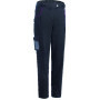 PANTALON MINOLA NOIR/ROSE T36