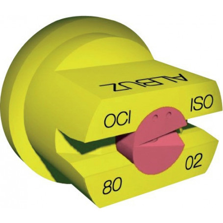 BUSE ALBUZ OCI 80 02 JAUNE LA PIECE