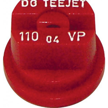 BUSE DG JET PLAT 11004-VP POLYMERE ROUGE TEEJET