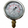 MANOMETRE GLYCER. INOX D63 60 BARS F1/4M