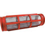 FILTRE PULVERISATEUR ROUGE INOX 122X38 32 MESH