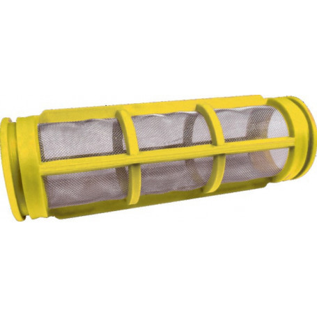 FILTRE PULVERISATEUR JAUNE INOX 122X38 80 MESH
