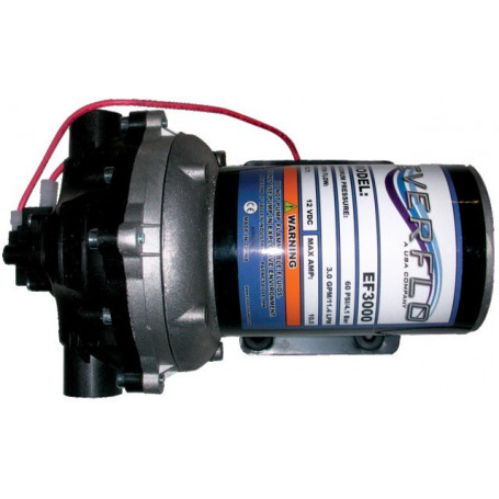 POMPE 5 MEMBRANES 12V 15,1L 4,1B F1/2 EVERFLO EF4000