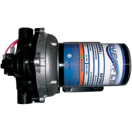 POMPE 5 MEMBRANES 12V 20,8L 4,1B F1/2 EVERFLO