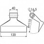 MARTEAU DE BROYEUR 40-120 R110 D16,5