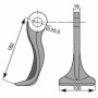 MARTEAU DE BROYEUR 16-100 R182 D25,5