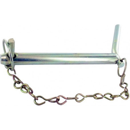 AXE AVEC POIGNEE ET CHAINE 22X130