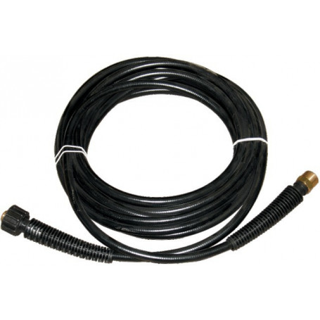 Flexible polyamide pour nettoyeur haute pression long. 8m avec raccords