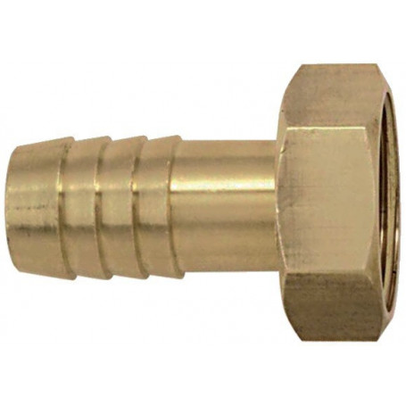 EMBOUT FEM. 6 PANS LAITON 15X21 TUYAU 15