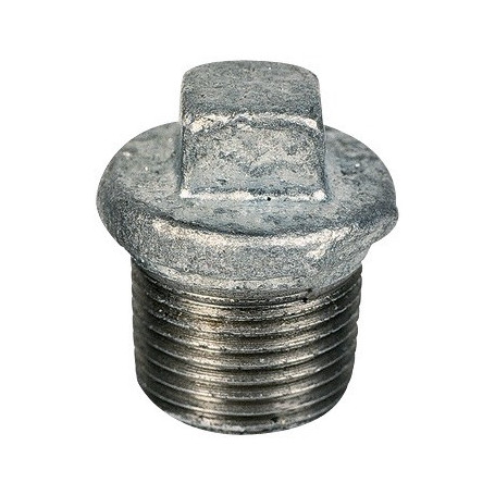 BOUCHON FONTE MALE AV. BOUR. 3/4