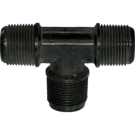 RACCORD EN T FIL.MALE G 1/2 M-M-M