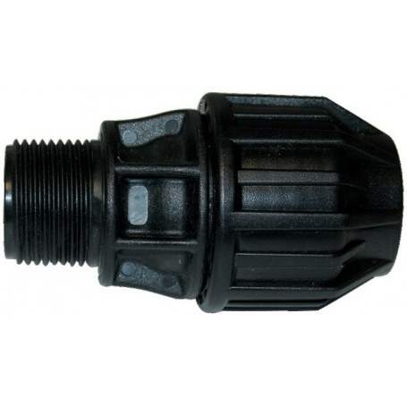 RACCORD PP UNION MALE FILETE 3/4 D25