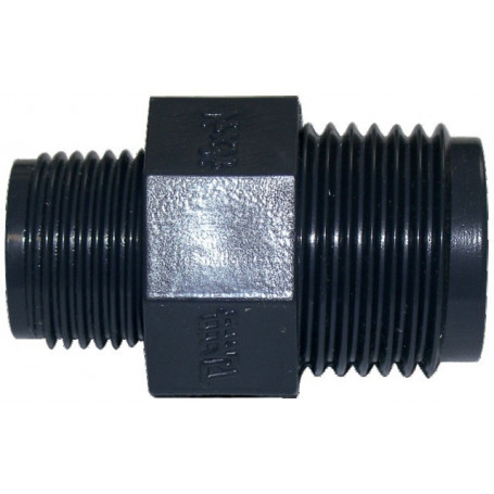 MAMELON PVC REDUIT FILETE M/M 3/4 x1/2