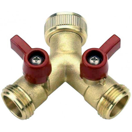 ROBINET 2 VOIES REGLABLES 3/4 F.