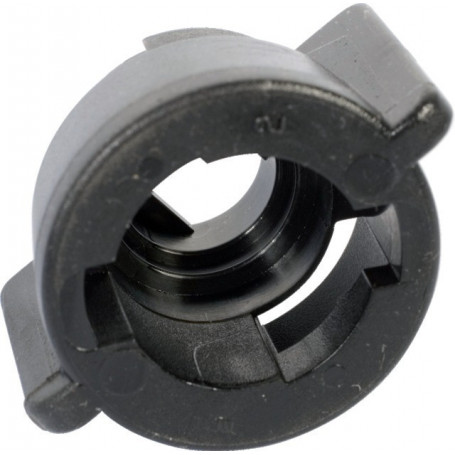 ECROU 1/4T NOIR 8MM STD GEOLINE (sachet de 8)