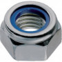 Ecrou hexagonal frein nylon d.12mm zingue 8.8 (PAR  10)