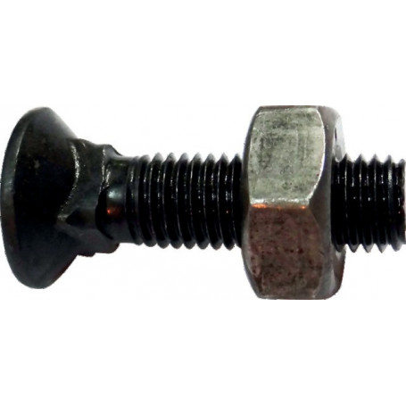 BOULON TETE FRAISEE COLLET CARRE 12X70 M8.8 BRUT (PAR 25)