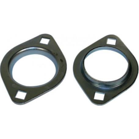 PALIER NU TOLE 2 TROUS X2 ARBRE 20 PFL204 - NTN