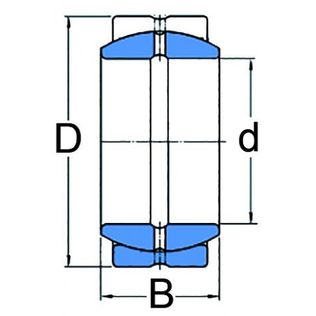 ROTULE LISSE GE 40 ES 2RS
