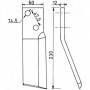 LAME ROTALABOUR 60X12X220 EA47,5 T14,5 D. AD. AGRIC