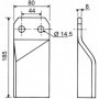LAME ROTALABOUR 80X8X180 EA44 T14,5 D. AD. MASCHIO