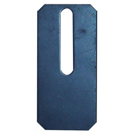 GRATTOIR ACIER 115X55 EP3 LUM60X11 AD.AMAZONE