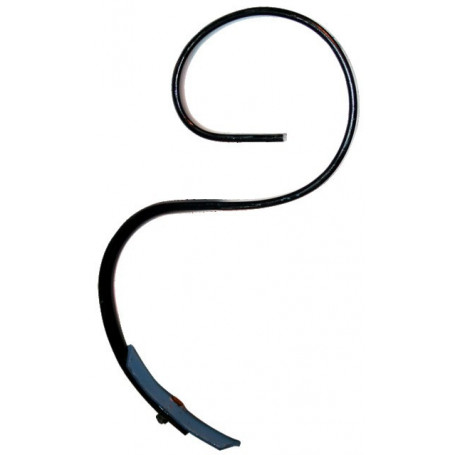 DENT VIBROCULTEUR 32X10 SOC 40X6X190 BLEU