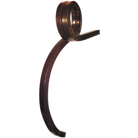 DENT DOUBLE SPIRE GAUCHE 25X25 PT D 455MM