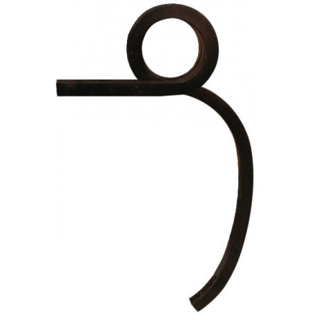 DENT DOUBLE SPIRE DROITE 30X30 PT D 530MM