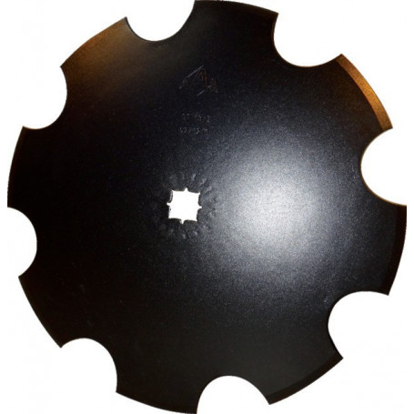 DISQUE CRENELE Ø410X3 TROU CARRE 23 OU 26