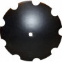 DISQUE CRENELE Ø510X4 TROU CARRE 23 OU 26
