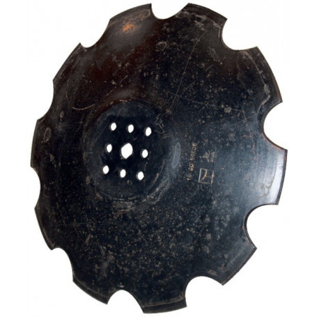 DISQUE CRENELE FOND PLAT Ø560X4 9 TROUS AD.AGRISEM BELLOTA