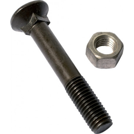 BOULON TETE FRAISEE COLLET CARRE 14X90 8.8 BRUT(BTE DE 25)