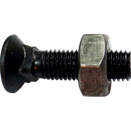 BOULON TETE FRAISEE COLLET CARRE 12X35 12.9 BRUT (BTE DE 25)